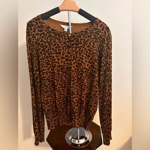 Leopard Print Women's Sweater